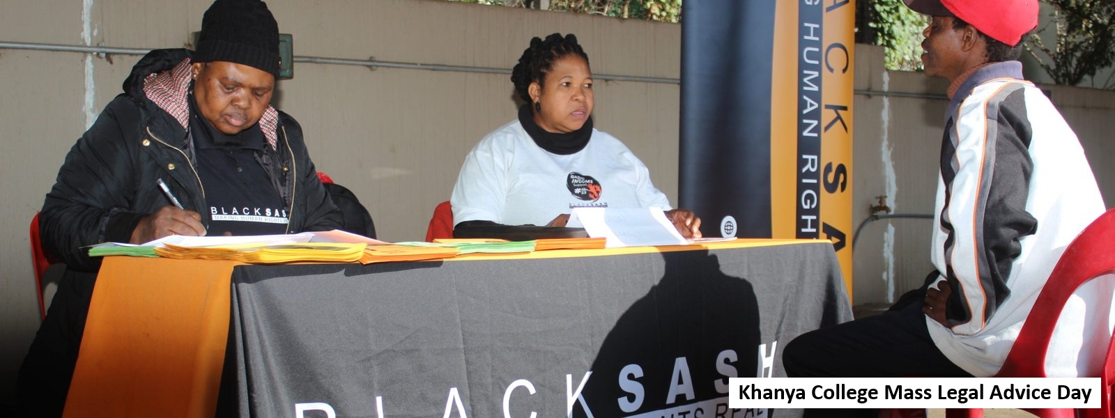 Black Sash at the Khanya College Mass Legal Advice Day