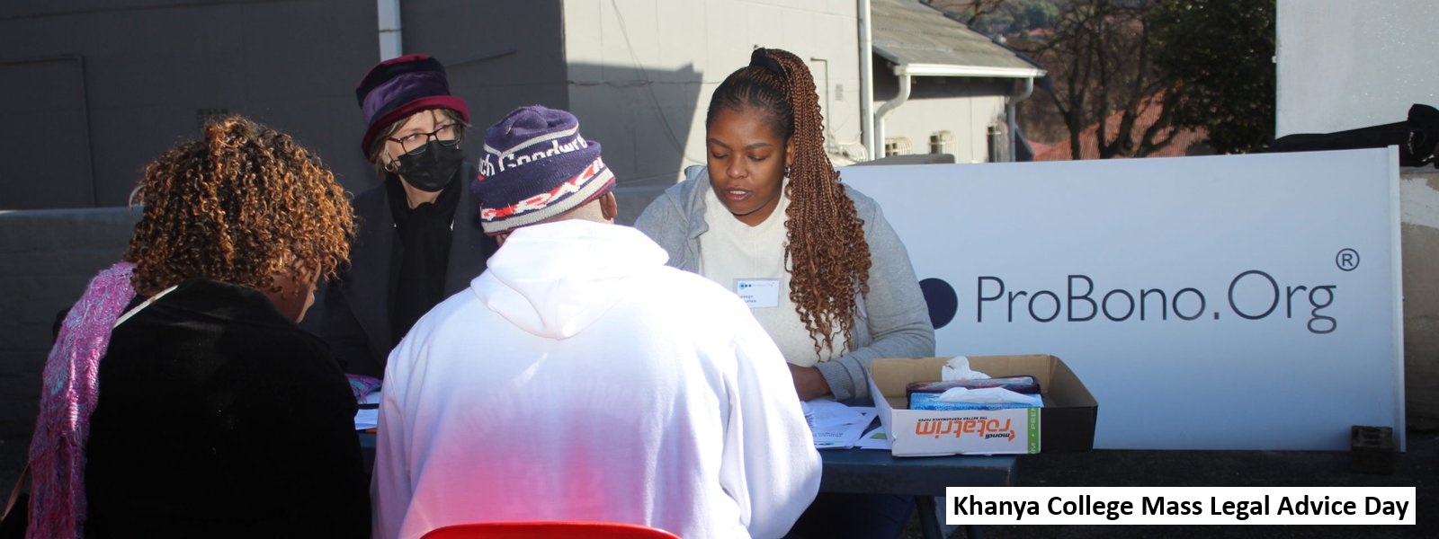 BroBono at the Khanya Mass Legal Advice Day